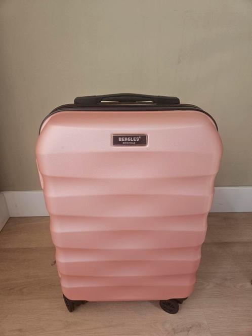 Nieuwe trolley van Beagles original roze, Sieraden, Tassen en Uiterlijk, Koffers, Nieuw, Hard kunststof, Ophalen