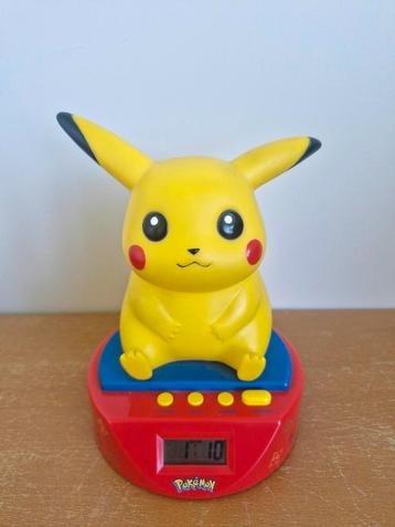 Originele Vintage Pokémon Pikachu wekker beschikbaar voor biedingen