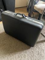 Vintage Retro Reiskoffer, Sieraden, Tassen en Uiterlijk, Koffers, Gebruikt, 45 tot 55 cm, Leer, Ophalen of Verzenden