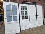 5 witte binnendeuren te koop, Doe-het-zelf en Verbouw, Deuren en Horren, Ophalen, Gebruikt, 80 tot 100 cm, Binnendeur