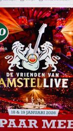 De Vrienden van Amstel LIVE 2026 x Sligro - 18 januari 2026, Twee personen, Januari