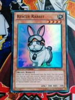 Rescue Rabbit - Super Rare Collector’s Tin CT09 - Yu-Gi-Oh, Hobby en Vrije tijd, Verzamelkaartspellen | Yu-gi-Oh!, Ophalen of Verzenden