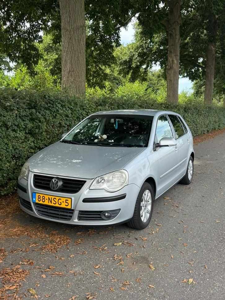 Volkswagen Polo 1.4 16V 59KW 2009 Grijs, Auto's, Volkswagen, Particulier, Polo, ABS, Airbags, Airconditioning, Elektrische buitenspiegels