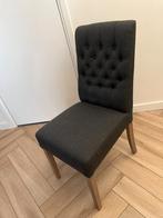 Grijze eetkamerstoel, Huis en Inrichting, Stoelen, Ophalen, Hout, Gebruikt, Vijf, Zes of meer stoelen