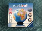 Puzzleball Wereldbol 540 stuks, Hobby en Vrije tijd, Denksport en Puzzels, Overige typen, Ophalen of Verzenden, 500 t/m 1500 stukjes