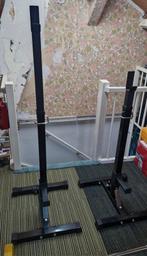 Squatrack deadlift rack maximaal 170cm hoog, Ophalen, Gebruikt, Metaal, Krachtstation