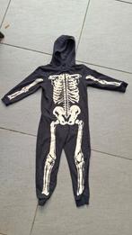 Halloween carnaval skelet met muts 116-122, Ophalen of Verzenden, Gebruikt, 110 t/m 116, Jongen of Meisje