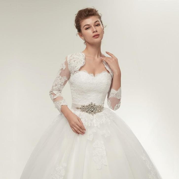 Plus Size Bruidsjurk - Nieuw, Kleding | Dames, Trouwkleding en Trouwaccessoires, Nieuw, Trouwjurk, Wit, Ophalen