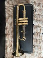 Trompet met koffer - Gebruikt, Ophalen of Verzenden, Gebruikt, Bes-trompet, Met koffer