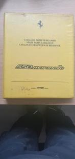 Ferrari 550 Maranello Onderdelen Catalogus, Auto diversen, Ophalen of Verzenden