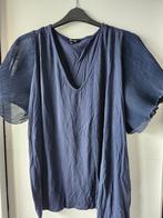 Ms mode shirt tuniek blauw xxxl 52 54, Blauw, Ophalen of Verzenden, MS Mode, Zo goed als nieuw