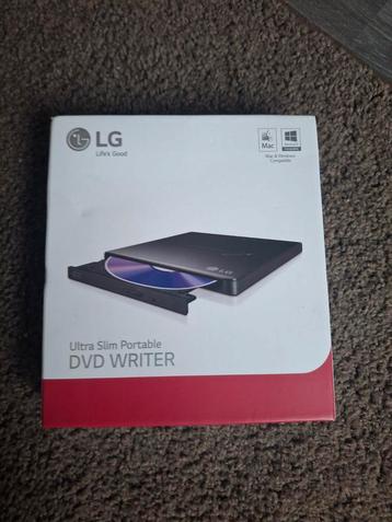 LG Ultra Slim Portable DVD Writer GP57 - Nieuw in doos beschikbaar voor biedingen