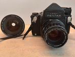 Pentax 67 +105 mm +55mm, Audio, Tv en Foto, Fotocamera's Analoog, Ophalen of Verzenden, Zo goed als nieuw, Spiegelreflex, Pentax