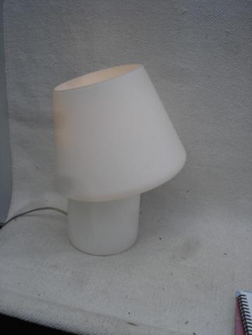 Glazen Mushroom tafellamp iets aparts beschikbaar voor biedingen