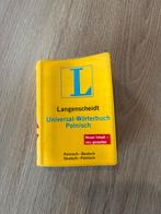 Langenscheidt Pools Woordenboek, Ophalen, Zo goed als nieuw, Overige uitgevers, Duits