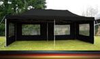 Profi Easy-Up Vouwpaviljoen/Vouwtent/Partytent 3x6m Zwart, Ophalen of Verzenden, Nieuw, Partytent, Opvouwbaar