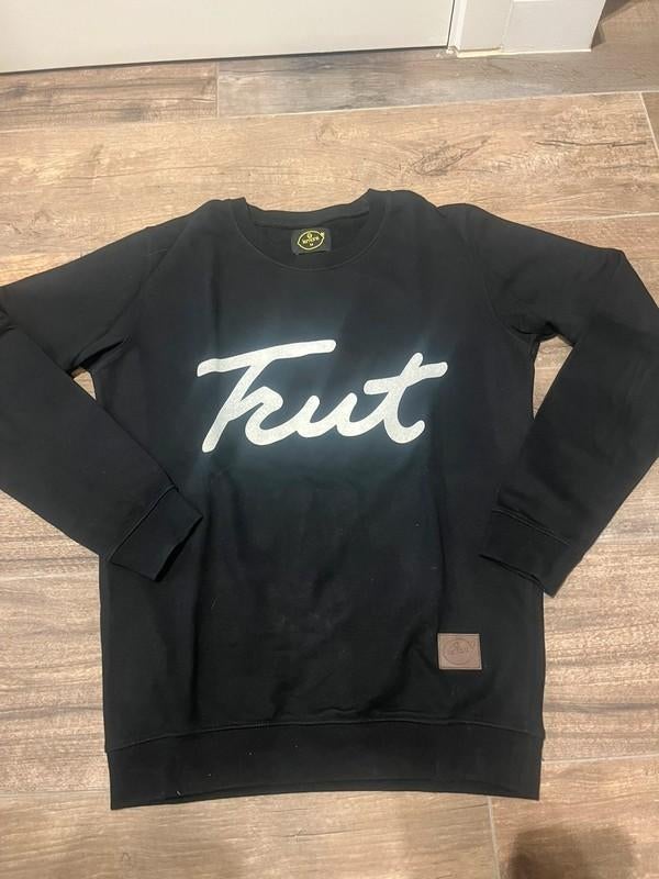 9lemons trut trui XS sweater zwart zwarte shirt 9 lemons, Kleding | Dames, Verzenden, Gedragen, Maat 34 (XS) of kleiner, Zwart