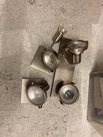 Plafondlampen opbouw, Ophalen of Verzenden, Zo goed als nieuw, Metaal of Aluminium, Plafondspot of Wandspot