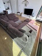 Complete Woonkamer - Eetkamer set! Corduroy Chocolade Bruin, Huis en Inrichting, Ophalen, Zo goed als nieuw, Stof