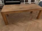 Massief eikenhouten tafel, Huis en Inrichting, Tafels | Eettafels, Ophalen, Gebruikt, 200 cm of meer, 50 tot 100 cm