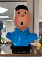 Kuifje - Le Lotus Bleu Buste Beeld, Antiek en Kunst, Ophalen