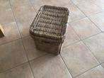 Mooie Rotan mand met deksel, Huis en Inrichting, Woonaccessoires | Schalen en Manden, Ophalen, Zo goed als nieuw
