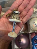 Oude kerstbal gesuikerd lampje lantaarn, Ophalen of Verzenden