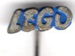 LEGO blauw op zilverkleurig bouwblokken speldje ( W_328 ), Verzamelen, Speldjes, Pins en Buttons, Verzenden, Nieuw, Merk, Speldje of Pin