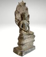 Bronzen Boeddha in Khmer-stijl, Ophalen of Verzenden, Gebruikt