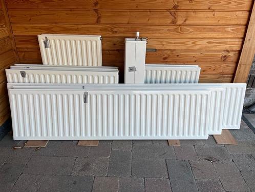 5x radiatoren - diverse maten, Doe-het-zelf en Verbouw, Verwarming en Radiatoren, Gebruikt, Radiator, 800 watt of meer, 30 tot 80 cm