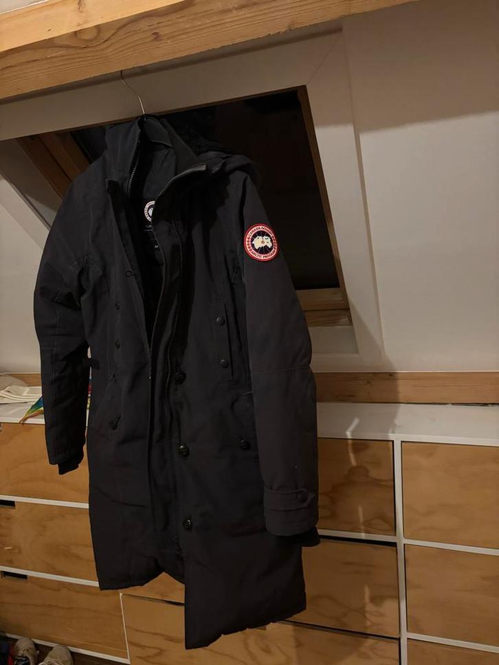 Canada Goose Winterjas - Prachtige kwaliteit!, Kleding | Dames, Jassen | Winter, Zo goed als nieuw, Maat 36 (S), Blauw, Ophalen of Verzenden