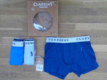 Claesens blauwe jongens boxers, boxershorts, mt 10 - 140,146 beschikbaar voor biedingen