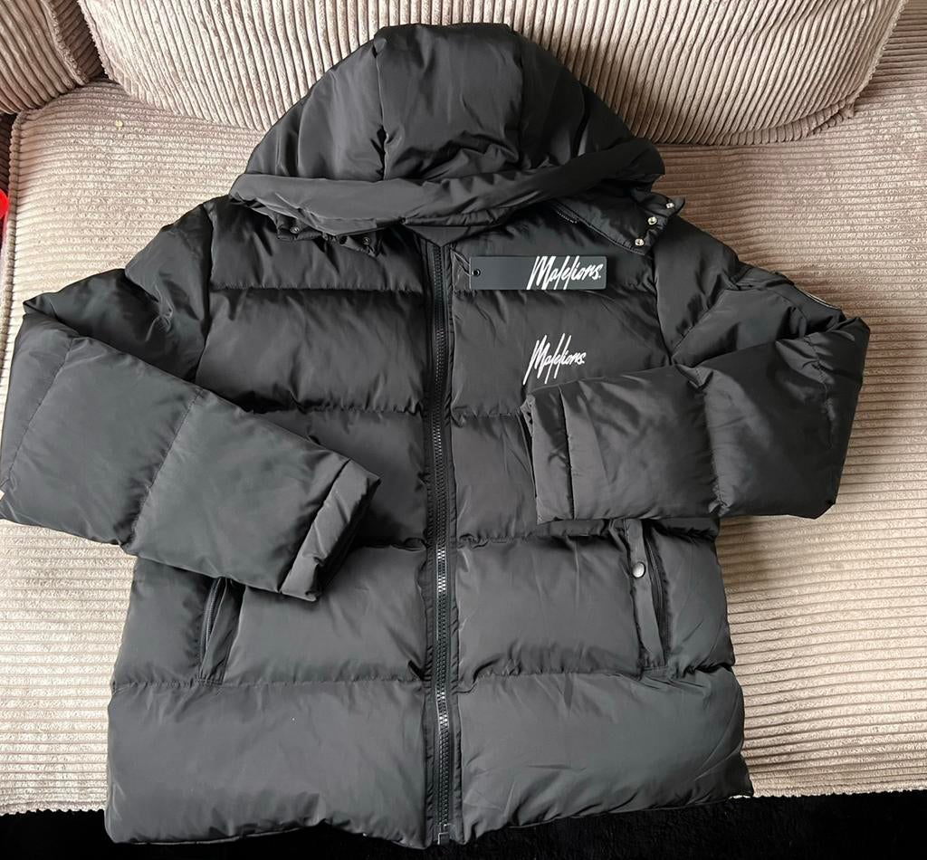 Malelions jas, maat XXL, Kleding | Heren, Jassen | Winter, Nieuw, Overige maten, Zwart, Ophalen of Verzenden