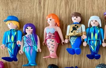 20 x Playmobil o.a. Zeemeermin poppetjes beschikbaar voor biedingen
