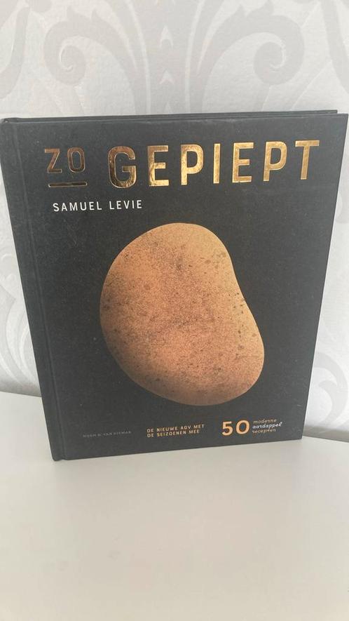 Samuel Levie Zo gepiept: De nieuwe AGV met de seizoenen mee, Boeken, Kookboeken, Zo goed als nieuw, Ophalen of Verzenden