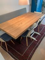 Eettafel 220 x 100 cm, Ophalen, Gebruikt, 100 tot 150 cm, 200 cm of meer
