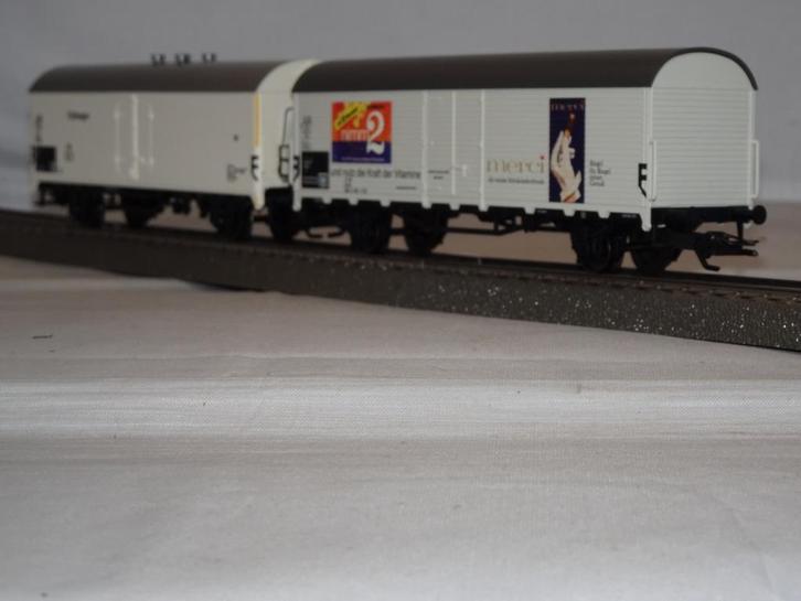 2 Marklin koelwagons 45020/46205-01 nieuw in OVP (#801), Hobby en Vrije tijd, Modeltreinen | H0, Nieuw, Wagon, Wisselstroom, Märklin
