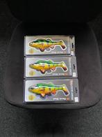 NIEUW Savage Gear Line thru perch shad 20cm 100gr firetiger, Watersport en Boten, Hengelsport | Roofvissen, D, Overige typen, Nieuw