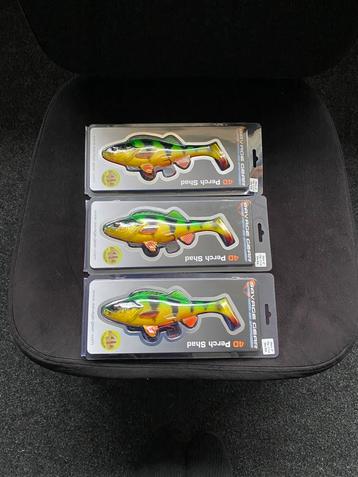 NIEUW Savage Gear Line thru perch shad 20cm 100gr firetiger beschikbaar voor biedingen