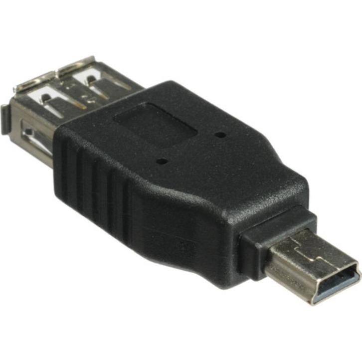USB Female <-> Mini USB Male adapter (mèt Gratis Verzending), Computers en Software, Pc- en Netwerkkabels, Nieuw, Verzenden