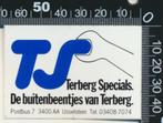Sticker: Terberg Specials - IJsselstein (2), Verzamelen, Verzenden, Zo goed als nieuw, Bedrijf of Vereniging