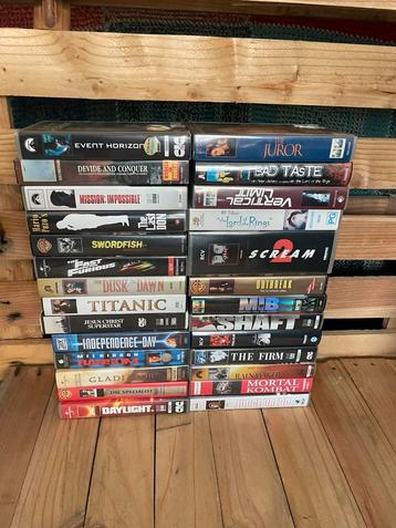 Flink aantal videobanden beschikbaar voor biedingen