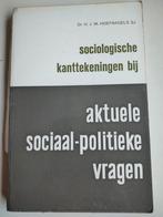 actuele sociaal-politieke vragen - hoefnagels, Ophalen of Verzenden, Politiek en Staatkunde, Nederland