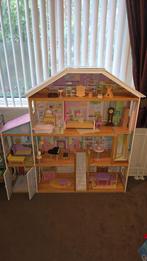 Grand View Mansion Houten Poppenhuis van KidKraft, Kinderen en Baby's, Speelgoed | Poppenhuizen, Ophalen, Zo goed als nieuw, Poppenhuis