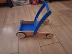 Pinolino loopwagen blauw, Kinderen en Baby's, Speelgoed | Houten speelgoed, Ophalen, Duw- of Trekspeelgoed