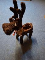 Kerst Eland Decoratie met Plantenbakje, Diversen, Ophalen of Verzenden, Zo goed als nieuw