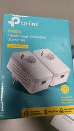 TP-Link AV600 Powerline Adapter + 1 extra adapter, Ophalen of Verzenden, Nieuw, Tp-link