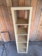 Ikea Vakjeskast Wit Gelazuurd Eikenhout, Huis en Inrichting, Ophalen, Met plank(en), Minder dan 50 cm, Gebruikt