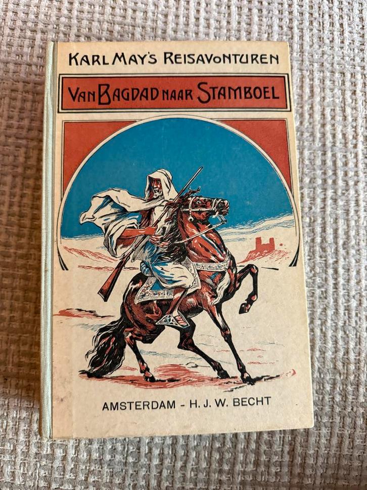 Diverse Karl May Boeken ca. 1940, Boeken, Romans, Gelezen, Nederland, Ophalen of Verzenden