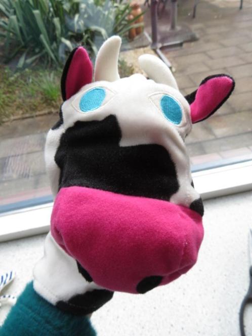 Handpop Koe van IKEA boerderij poppenkastpop, Kinderen en Baby's, Speelgoed | Knuffels en Pluche, Koe, Ophalen of Verzenden